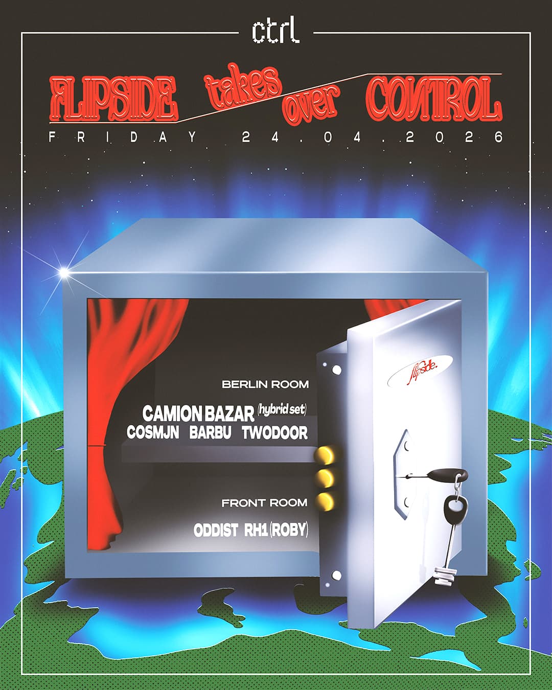 ctrl x flipside: Camion Bazar [FR], Cosmjn, Barbu, Twodoor, Oddist, RH1