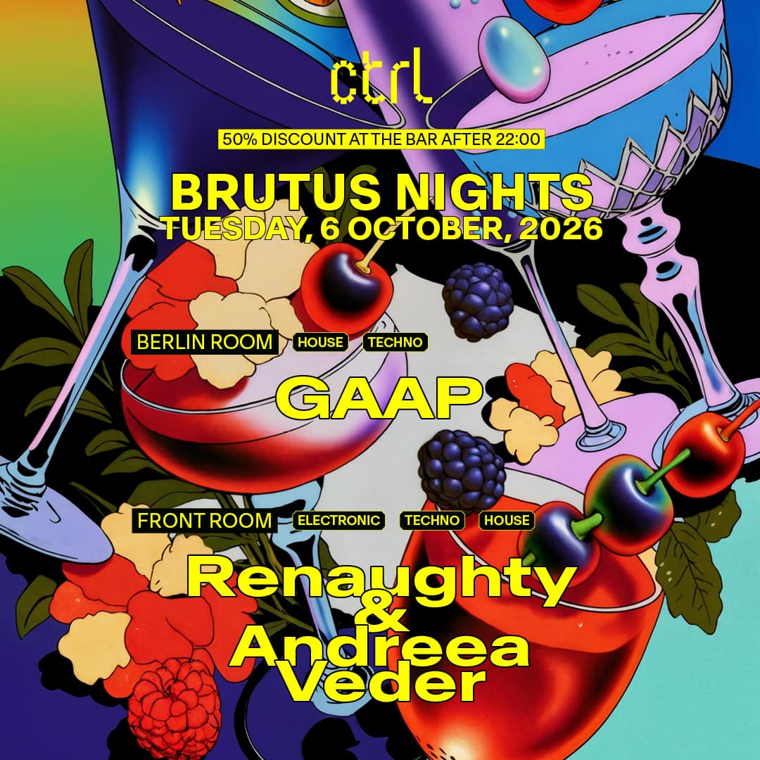 BRUTUS NIGHTS: Gaap, Renaughty & Andreea Veder