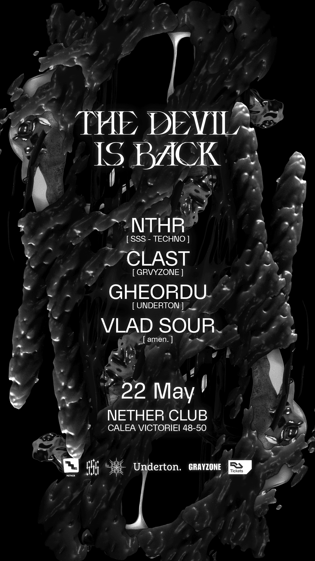THE DEVIL IS BACK w/ NTHR, Clast, Gheordu, VLAD SOUR