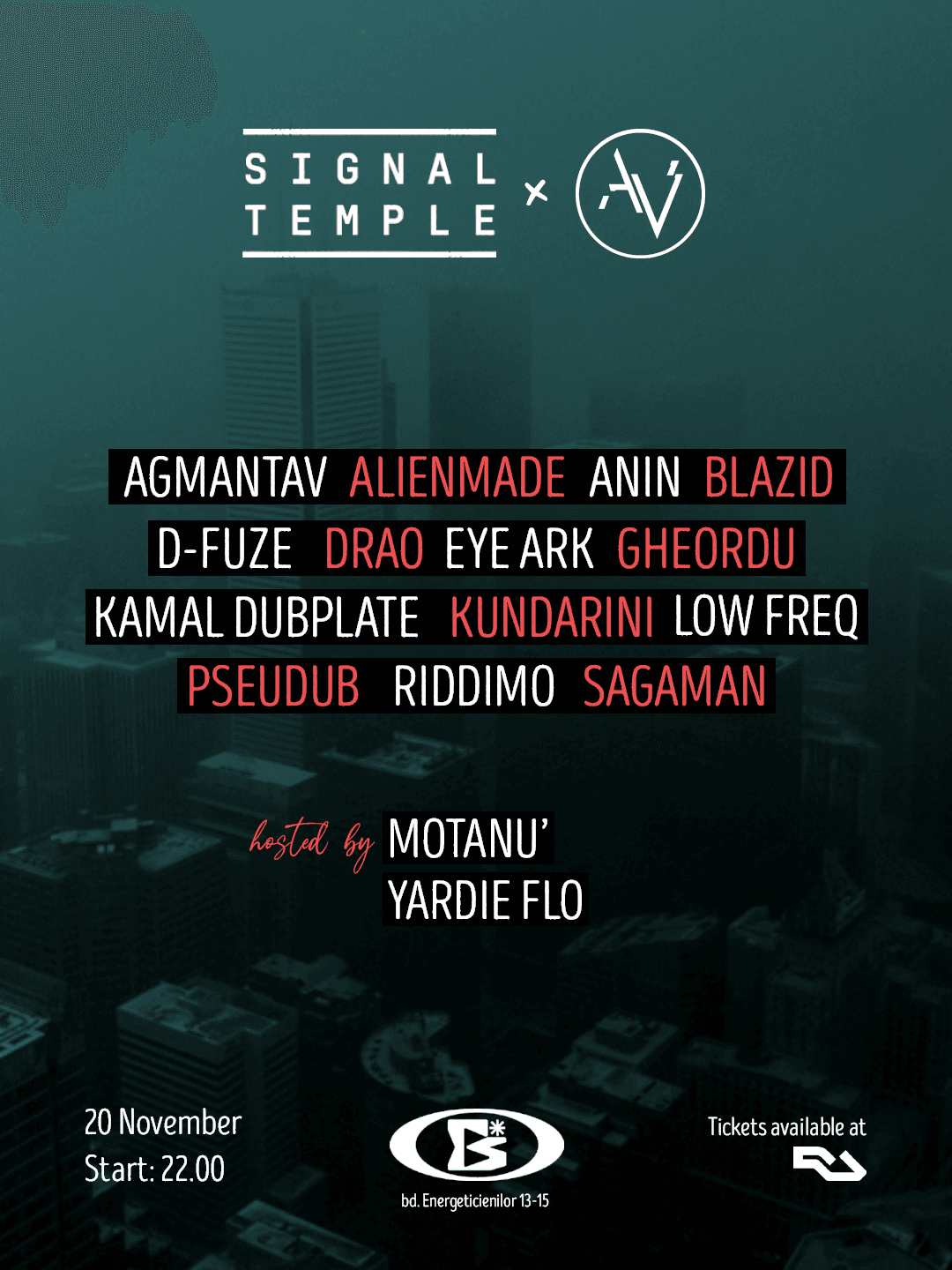 Signal Temple x AV Nights