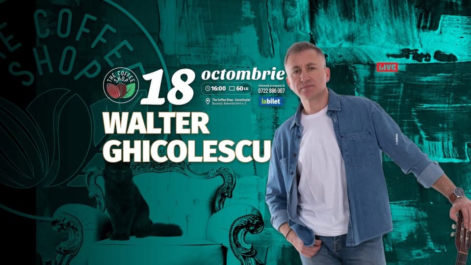 The Coffee Shop Music - WALTER GHICOLESCU în concert