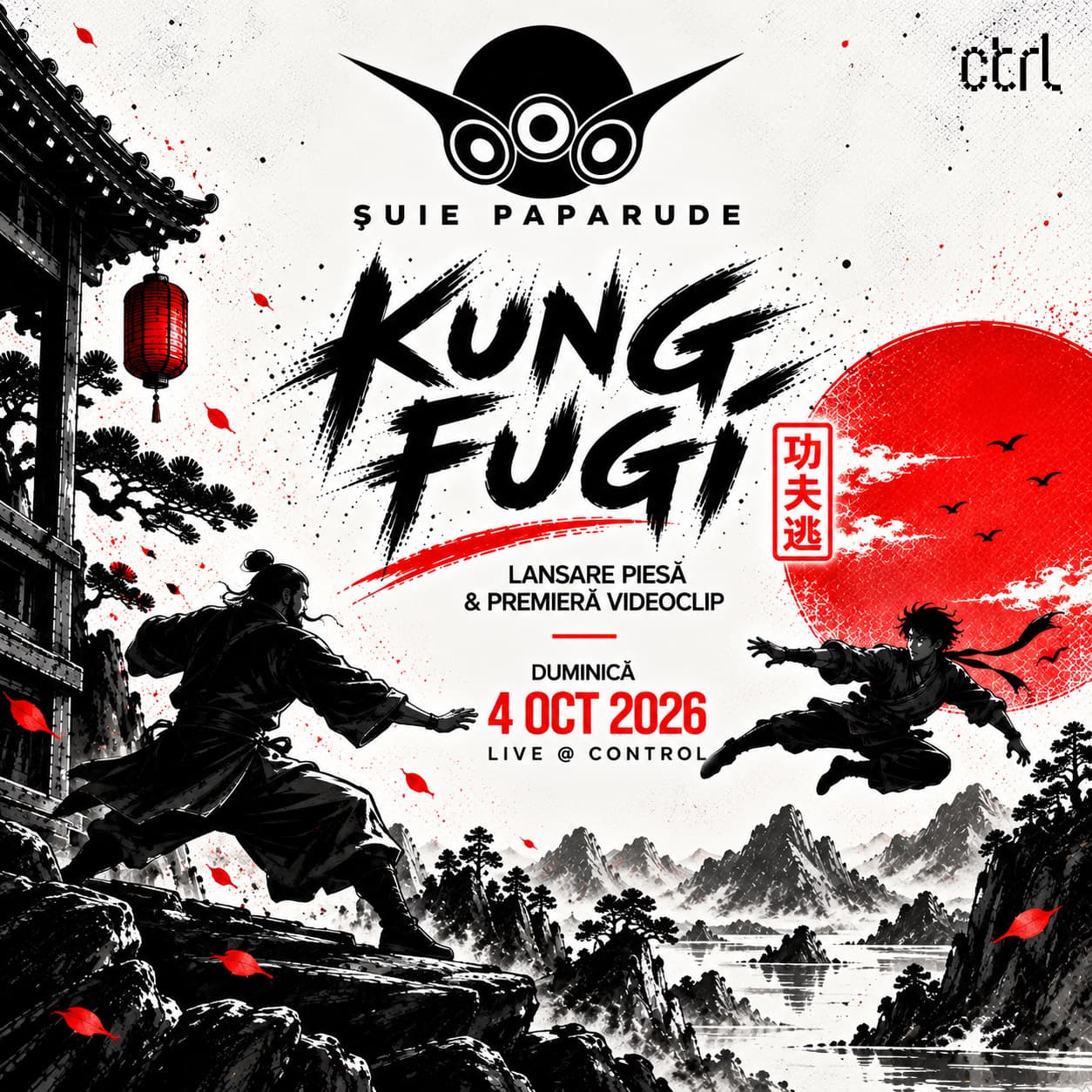 ctrl LIVE: Șuie Paparude - “Kung Fugi” Single & Video Release