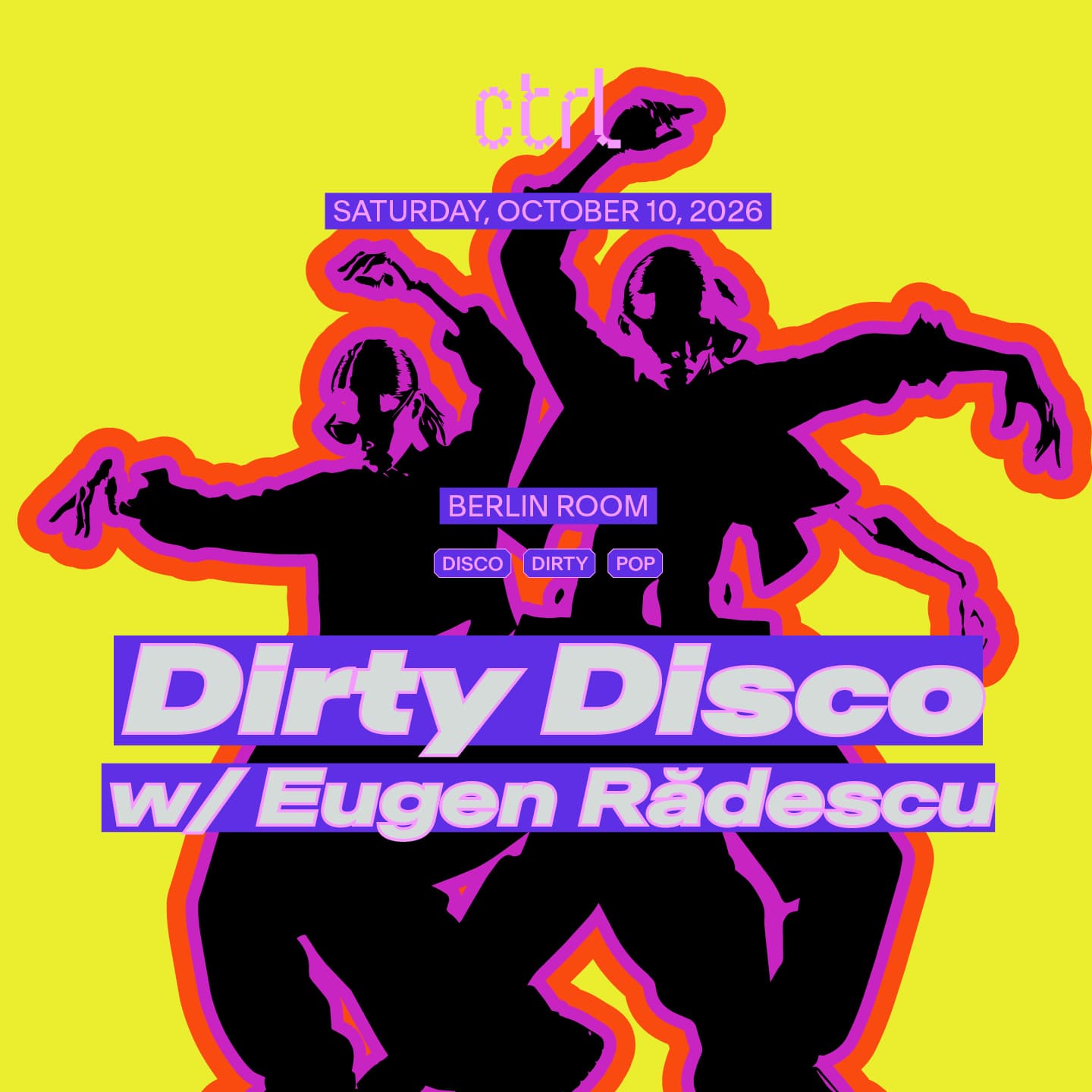 Dirty Disco w/ Eugen Rădescu