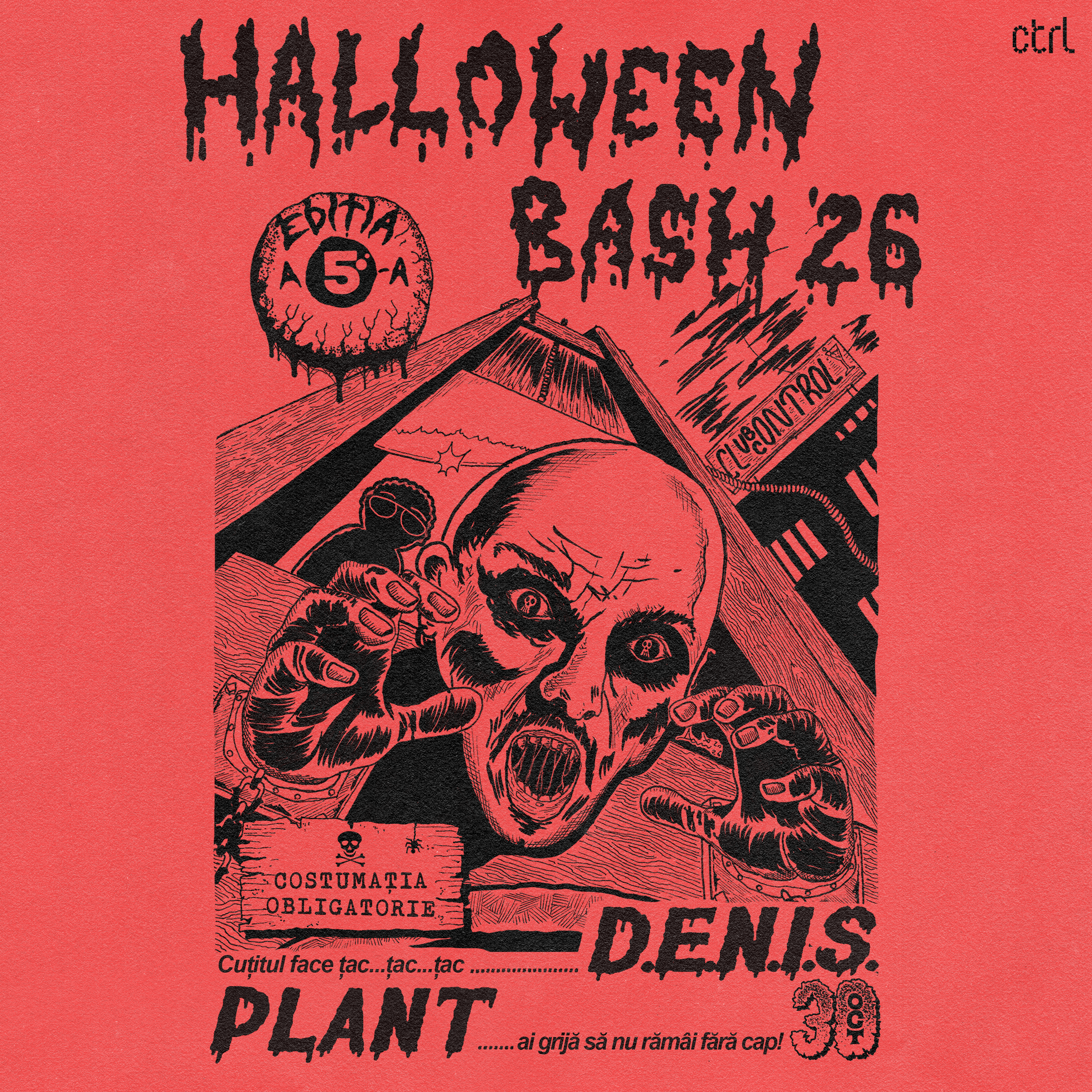 HALLOWEEN BASH '26 w/ D.E.N.I.S & Plant