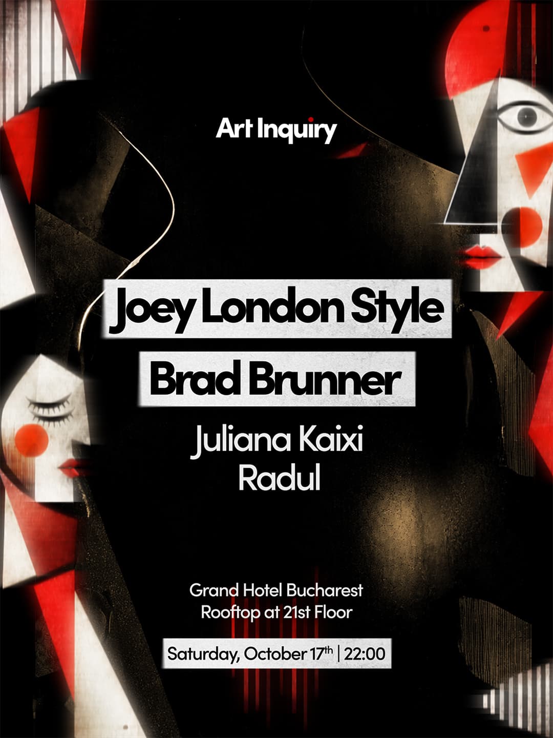 Art Inquiry // Joey London Style, Brad Brunner, Juliana Kaixi, Radul