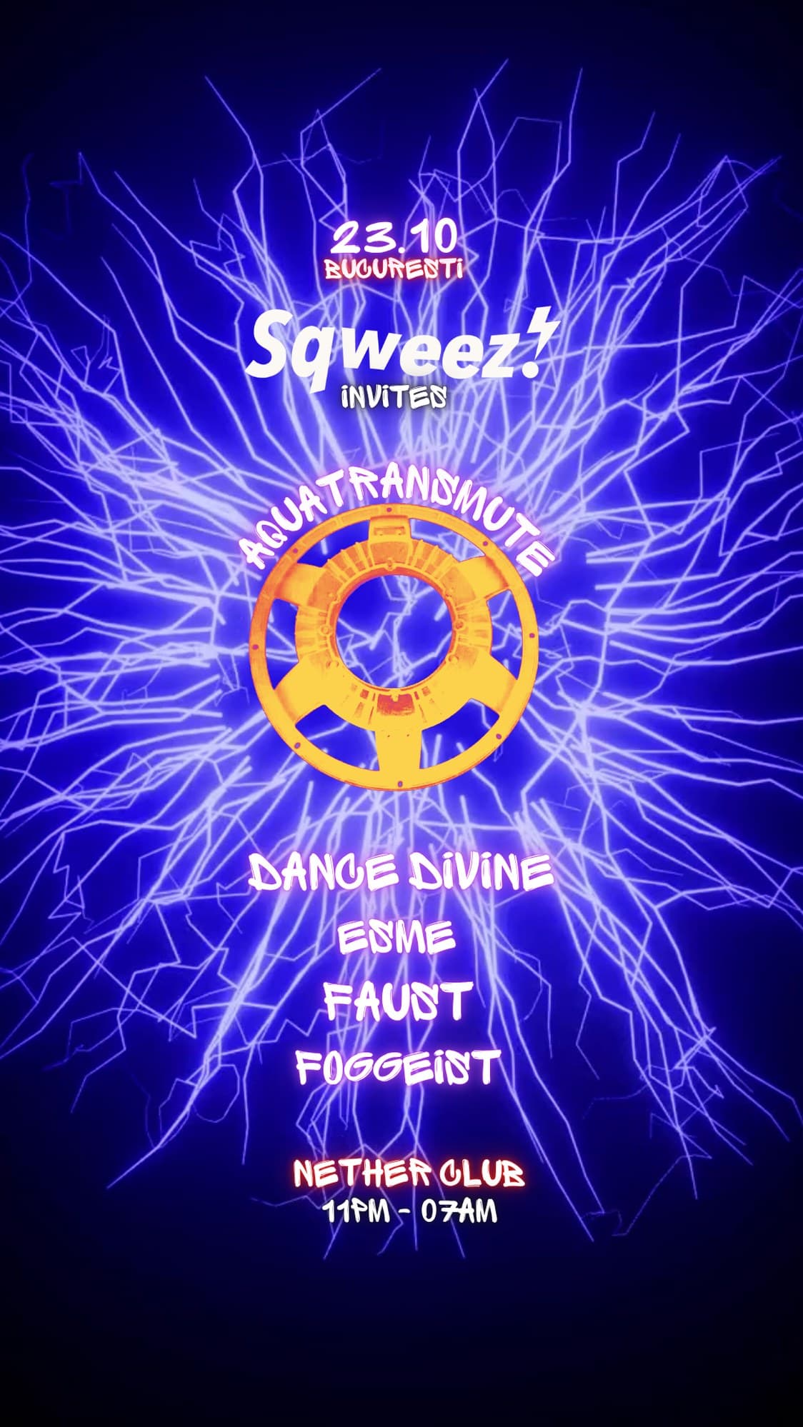 Sqweez! invites Aquatransmute (LUX)