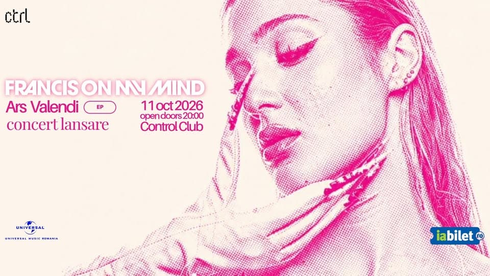FRANCIS ON MY MIND - “Ars Valendi” - Live in Control Club / 11 octombrie