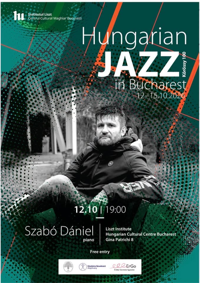 Szabó Dániel piano concert - Hungarian Jazz in Bucharest - Kőrössy100