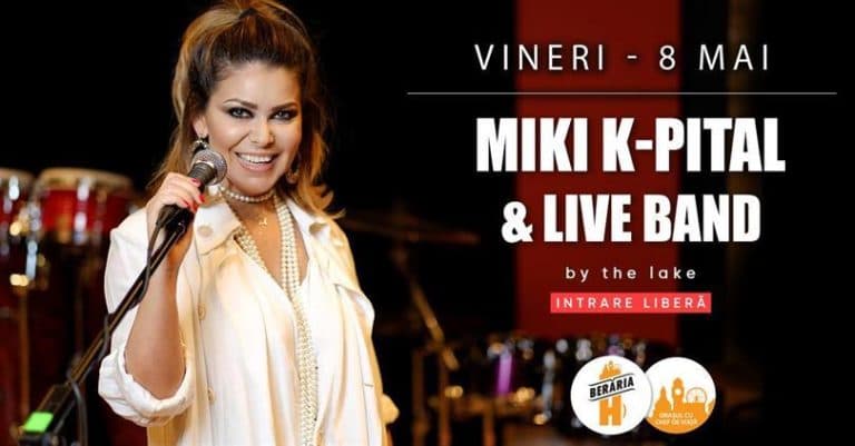 Miki K-Pital & Live Band în concert #PeTerasă