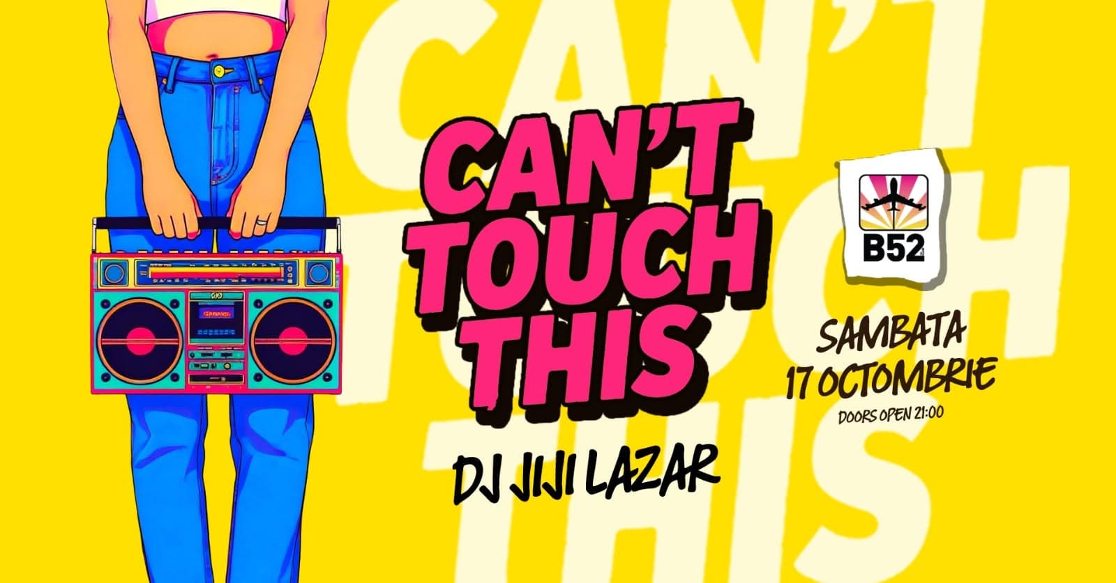 Can’t Touch This (80’s & 90’s Party) by Jiji
