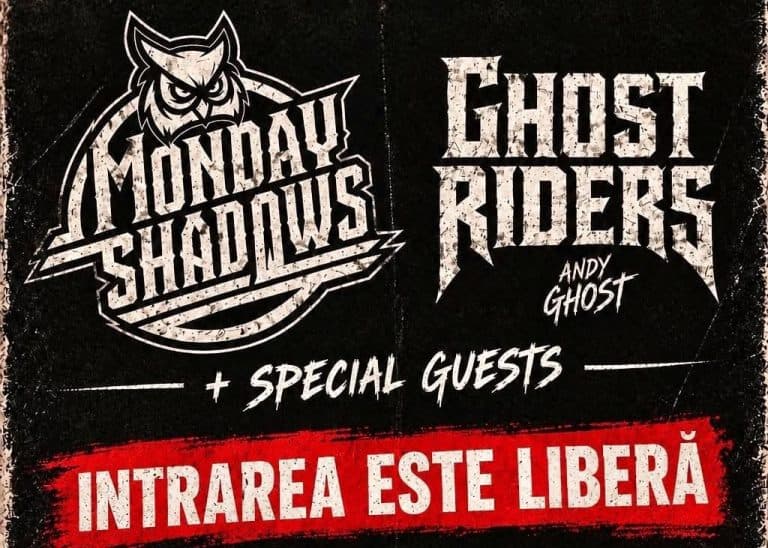 Monday Shadows & Ghost Riders – Live/Bucuresti/Rock/Metal
